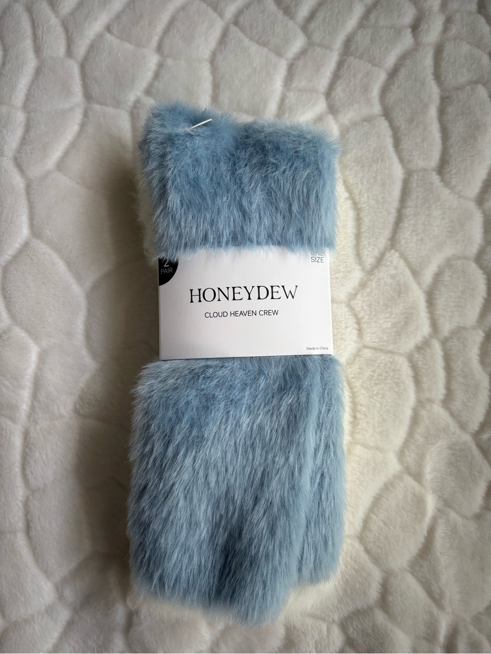 Honeydew Intimates Cloud Heaven Faux Fur Socks